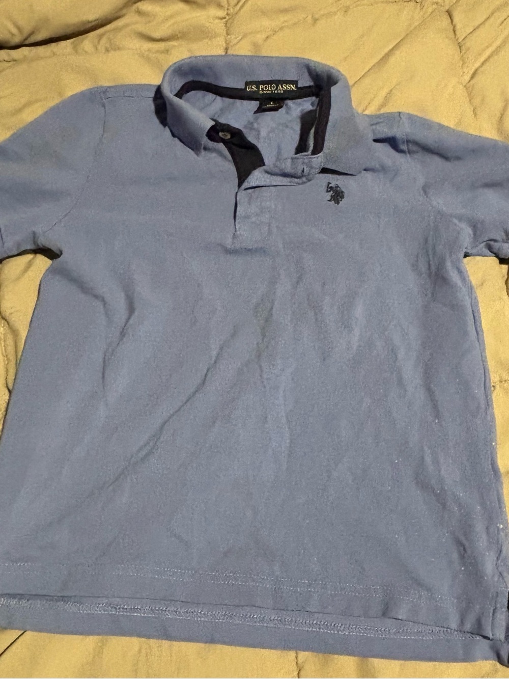 U.S. Polo Assn. BoysLight Blue Polo Shirt